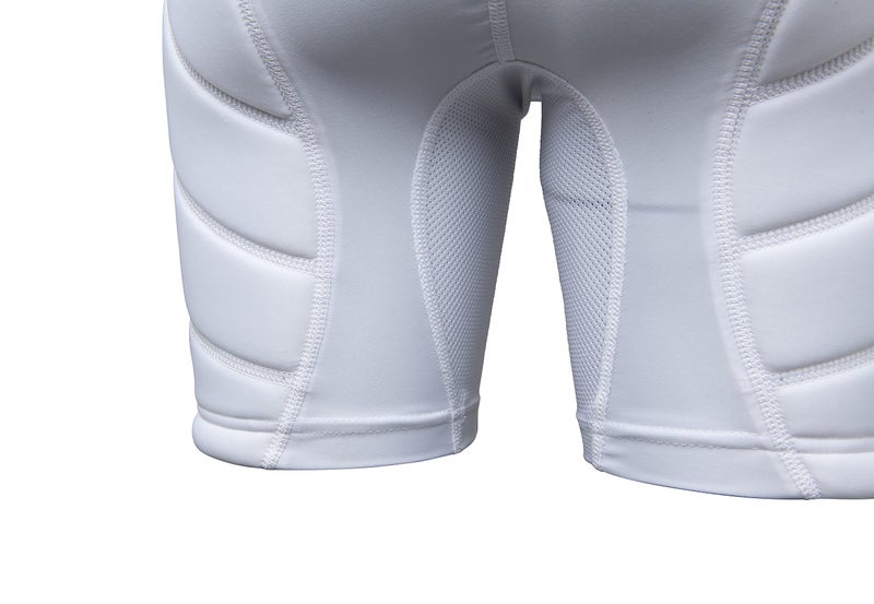 CHAMPRO Windmill Women's Sliding Short - Polyester/Spandex, White, Medium - Image 5